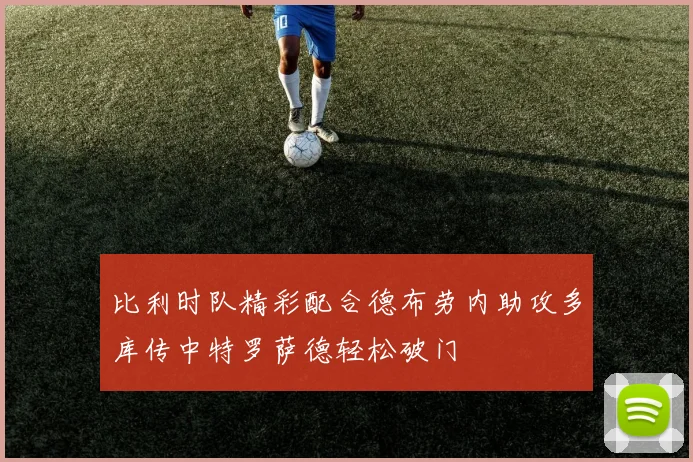 比利时队精彩配合德布劳内助攻多库传中特罗萨德轻松破门